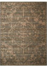 Nourison Silk Elements SKE30 Azure Area Rugs